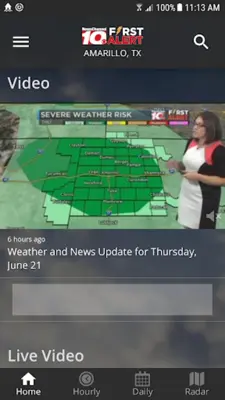 KFDA - NewsChannel 10 Weather android App screenshot 3